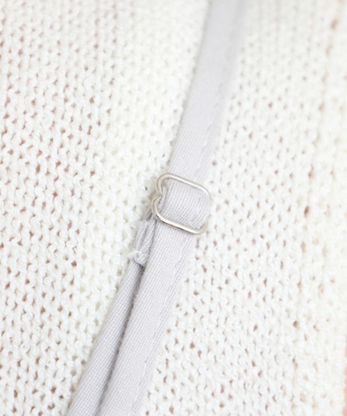 FUNALIVE(ファンアライブ)の「ラップ風Iラインキャミワンピース(ワンピース・レディース・グレー/ブラック・M)」の16枚目の写真