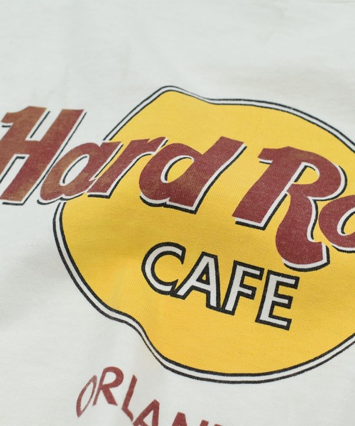 LABORATORY R(ラボラトリーアール)の「【USED】90’s HARD ROCK CAFE 企業ロゴ Tシャツ USA製(Tシャツ/カットソー・メンズ・ホワイト・X-LARGE)」の3枚目の写真