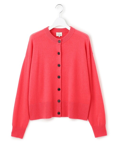 見上愛さん着用/STORY掲載】ピュアカシミヤ クルーネック カーディガン