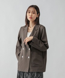【新品未使用】グローバルワーク ダブルジャケット GLOBAL WORK ジャケット テーラードジャケット ウツクシルエット
