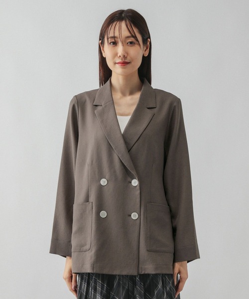 るしぃ様　オーダー分 セミシアーダブルジャケット/580889（テーラードジャケット