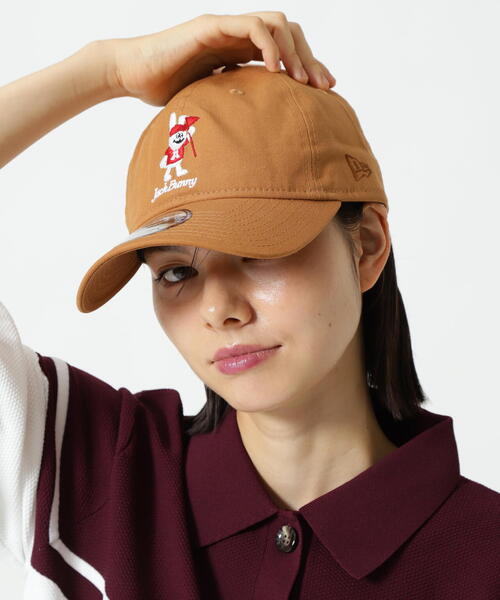 Jack Bunny!!(ジャックバニー)の「【Jack Bunny!!】NEWERA 9-TWENTYキャップ (UNISEX)(キャップ・レディース・ホワイト/ベージュ/ネイビー/グリーン・FREE)」の2枚目の写真
