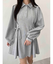 PHILLY（フィリー）の「《秋冬新作★》レースアップポロワンピース（ワンピース）」