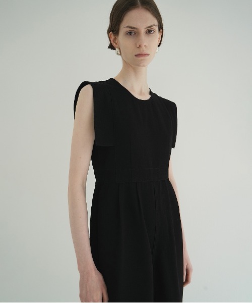 SQUARE SLEEVE DENIM ALL IN ONE（つなぎ/オールインワン