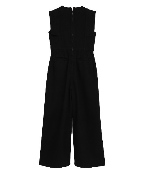 CLANE デニムオールインワン　サイズ1 正規品 CLANE/クラネ】SQUARE SLEEVE DENIM ALL IN ONE/スクエア