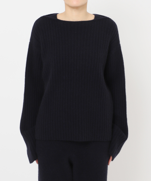 新品タグ付き✨ヴェルメイユパーイエナ ウールカシミヤクルーネックプルオーバー VERMEIL par iena（ヴェルメイユパーイエナ）の「ウールカシミヤ