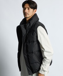 ランバンオンブルー バックフリルパーカー ブルゾン 白 ドッキング 異素材 ランバンオンブルー バックフリルパーカー ブルゾン 白 ドッキング 異素材