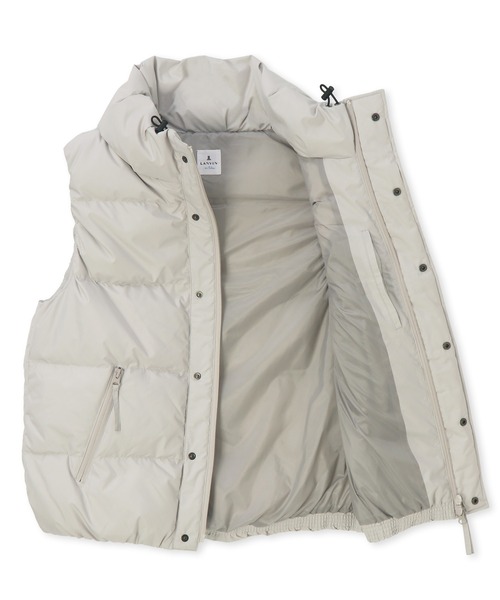 LANVIN en Bleu（ランバンオンブルー）の「ボリュームネック シンプル ダウンベスト（ブルゾン・メンズ・ブラック/アイボリー・46/52/50/48）」の13枚目の写真