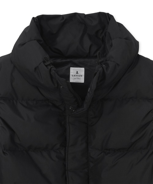 LANVIN en Bleu（ランバンオンブルー）の「ボリュームネック シンプル ダウンベスト（ブルゾン・メンズ・ブラック/アイボリー・46/52/50/48）」の12枚目の写真
