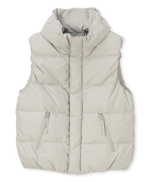 LANVIN en Bleu（ランバンオンブルー）の「ボリュームネック シンプル ダウンベスト（ブルゾン・メンズ・ブラック/アイボリー・46/52/50/48）」の9枚目の写真