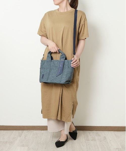 BACKYARD FAMILY(バックヤードファミリー)の「Take Me 9pocket Totebag(トートバッグ・レディース・ベージュ/ネイビー/ブラック/グレー・FREE)」の9枚目の写真