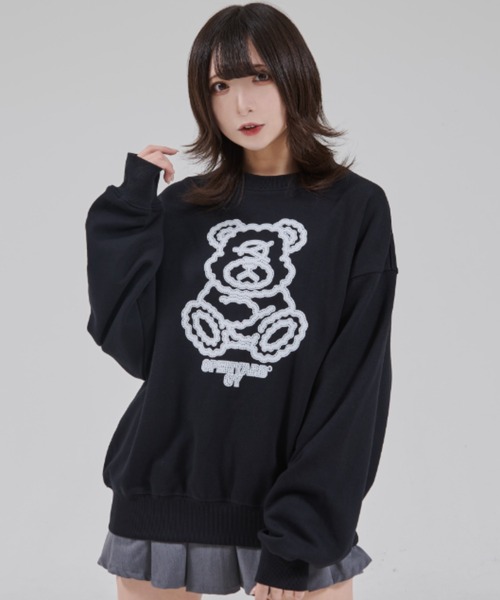 セール】『OY/オーワイ』LINEWORK DOLLY CREWNECK/ラインワーク