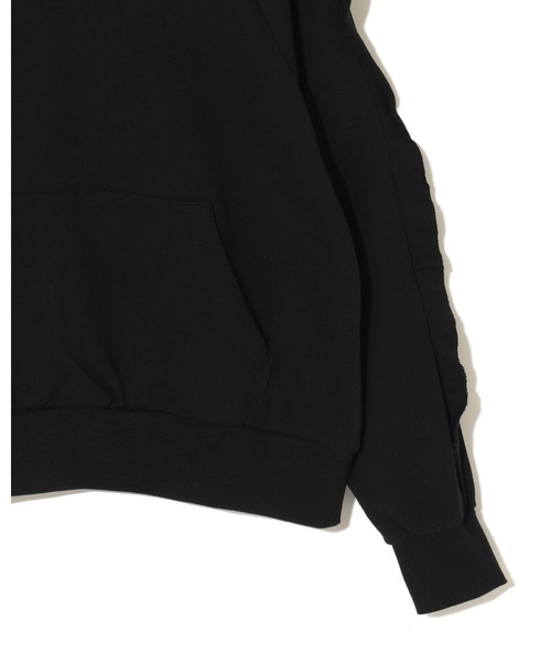 UNDERCOVER(アンダーカバー)の「UP1F1810(パーカー・レディース・ブラック/ラベンダー/カーキ・2/1)」の6枚目の写真