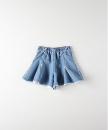 【MPS】レース切り替えキュロットパンツ