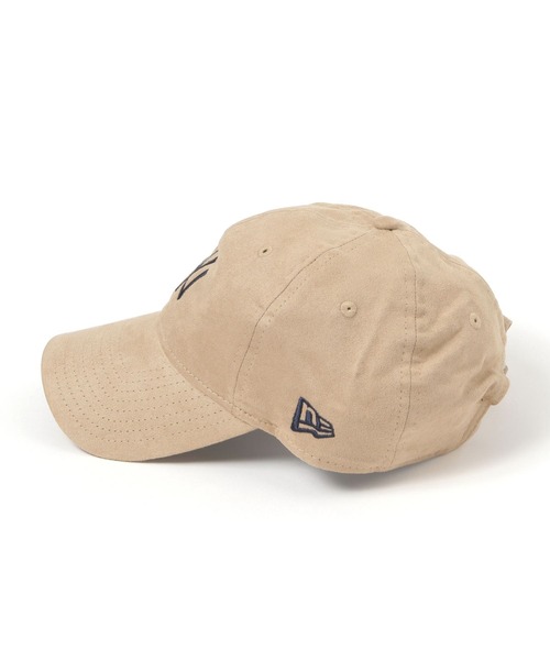 PAGEBOY（ページボーイ）の「【NEWERA】SUEDE NEYYAN（キャップ・レディース・ベージュ/オレンジ・MEDIUM）」の3枚目の写真