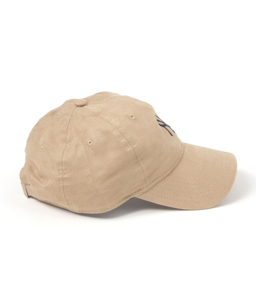 PAGEBOY（ページボーイ）の「【NEWERA】SUEDE NEYYAN（キャップ・レディース・ベージュ/オレンジ・MEDIUM）」の4枚目の写真