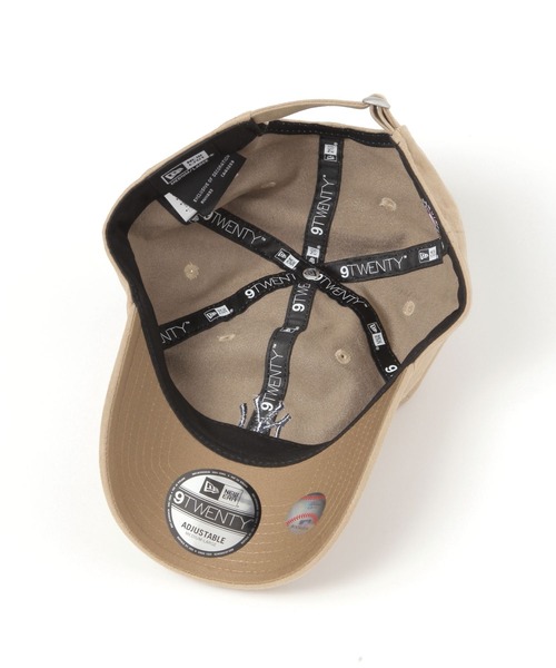 PAGEBOY（ページボーイ）の「【NEWERA】SUEDE NEYYAN（キャップ・レディース・ベージュ/オレンジ・MEDIUM）」の6枚目の写真