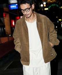 RED KAP(bhLbv)RED KAP/bhLbv ʒ CORDUROY WORK ZIP JACKET/R[fC [NWPbg(u])