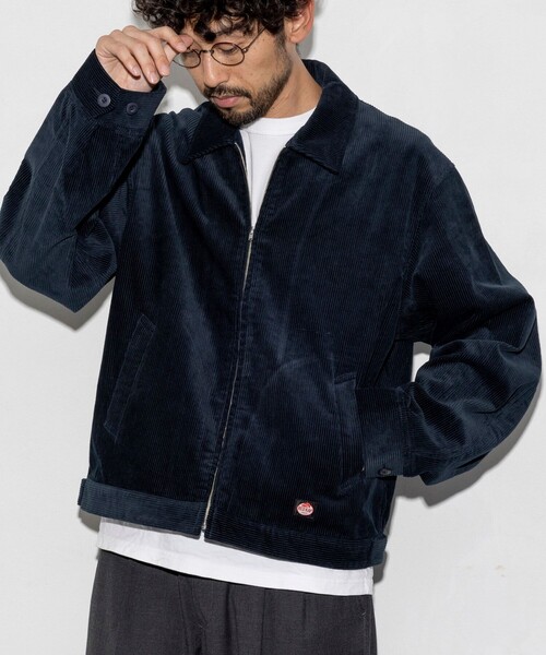 ジャケット・アウター us old red kap work jacket zip up navy RED KAP ブルゾン アウター 「RED KAP」限定商品 JT22別注 TWILL