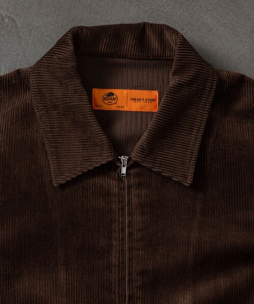 RED KAP（レッドキャップ）の「RED KAP/レッドキャップ 別注 CORDUROY WORK ZIP JACKET/コーデュロイ ワークジャケット（ブルゾン・メンズ・ブラウン/ベージュ/ネイビー/ブラック・MEDIUM/LARGE）」の6枚目の写真