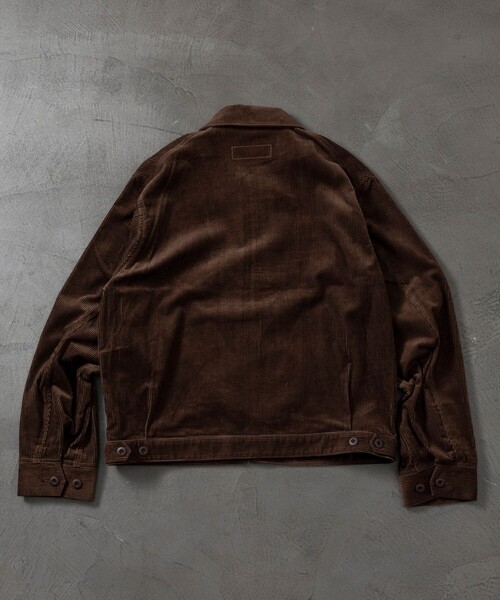 RED KAP（レッドキャップ）の「RED KAP/レッドキャップ 別注 CORDUROY WORK ZIP JACKET/コーデュロイ ワークジャケット（ブルゾン・メンズ・ブラウン/ベージュ/ネイビー/ブラック・MEDIUM/LARGE）」の13枚目の写真