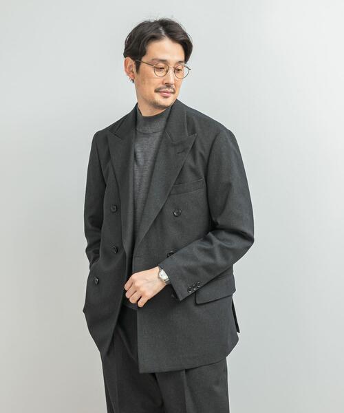 その他 P4L Ei303 セール】LIFE STYLE TAILOR ピンヘッドツイルストレッチWジャケット