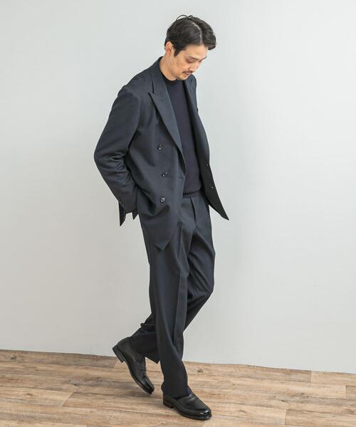 URBAN RESEARCH DOORS(アーバンリサーチドアーズ)の「LIFE STYLE TAILOR ピンヘッドツイルストレッチWジャケット(その他アウター・メンズ・ネイビー/チャコールグレー・SMALL/MEDIUM/LARGE/X-LARGE)」の20枚目の写真