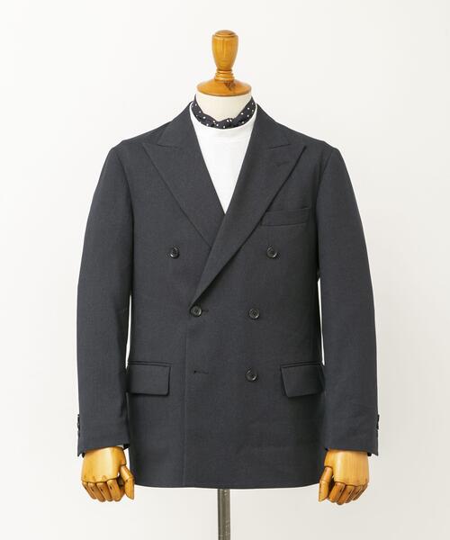 URBAN RESEARCH DOORS(アーバンリサーチドアーズ)の「LIFE STYLE TAILOR ピンヘッドツイルストレッチWジャケット(その他アウター・メンズ・ネイビー/チャコールグレー・SMALL/MEDIUM/LARGE/X-LARGE)」の22枚目の写真