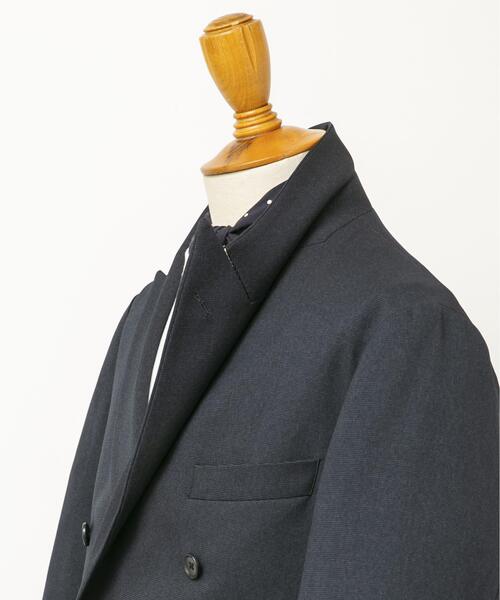 URBAN RESEARCH DOORS(アーバンリサーチドアーズ)の「LIFE STYLE TAILOR ピンヘッドツイルストレッチWジャケット(その他アウター・メンズ・ネイビー/チャコールグレー・SMALL/MEDIUM/LARGE/X-LARGE)」の12枚目の写真