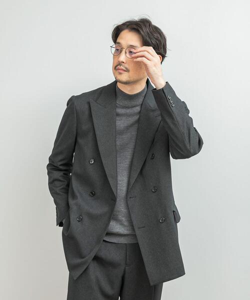 URBAN RESEARCH DOORS(アーバンリサーチドアーズ)の「LIFE STYLE TAILOR ピンヘッドツイルストレッチWジャケット(その他アウター・メンズ・ネイビー/チャコールグレー・SMALL/MEDIUM/LARGE/X-LARGE)」の12枚目の写真