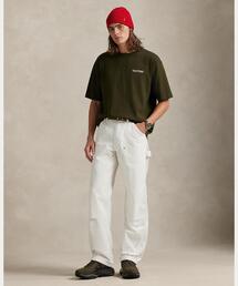 PALPH LAUREN カットソー　くすみグリーン　サイズ M コットン POLO RALPH LAUREN｜ポロ ラルフ ローレン（メンズ）のTシャツ