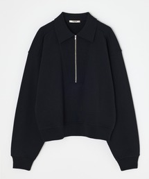 THROW by SLY（スローバイスライ）の「THROW ZIP COLLAR SW TOPS ジップ カラー スウェット トップス 秋服 冬服　トレーナー（スウェット）」