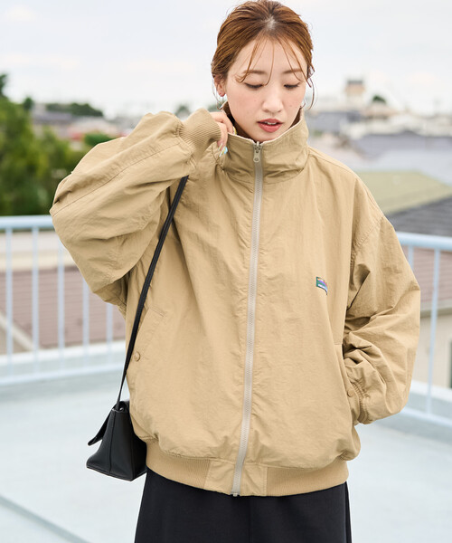 限定展開 FREAK'S STORE OUTDOORS リバーシブル スタンドカラー