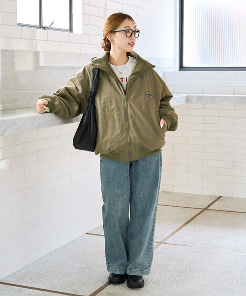 限定展開 FREAK'S STORE OUTDOORS リバーシブル スタンドカラー