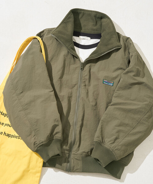 限定展開 FREAK'S STORE OUTDOORS リバーシブル スタンドカラー