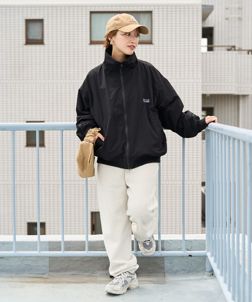 限定展開 FREAK'S STORE OUTDOORS リバーシブル スタンドカラー