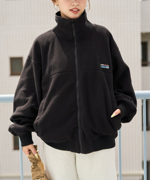 限定展開 FREAK'S STORE OUTDOORS リバーシブル スタンドカラー
