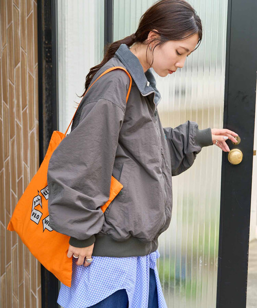 限定展開 FREAK'S STORE OUTDOORS リバーシブル スタンドカラー