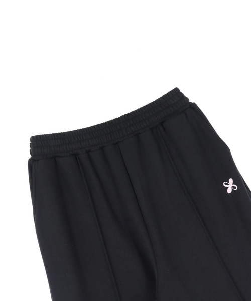 ANAP(アナップ)の「ラウンジウェア 裏毛 ドロストパンツ【ジュニアお揃い】【親子お揃い】(スウェットパンツ・レディース・ピンク/ブラック/グレー・M/L)」の16枚目の写真
