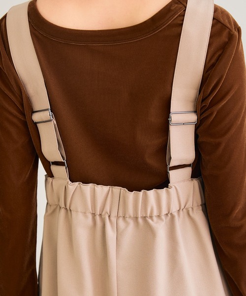 CROSS FUNCTION（クロスファンクション）の「《シワになりにくい》サマ美え リラックスオールインワン【CROSS FUNCTION/クロスファンクション】（つなぎ/オールインワン・レディース・チャコールグレー/モカ・LL/M/L）」の13枚目の写真