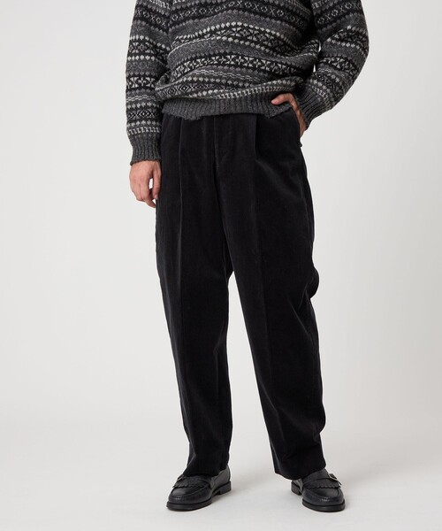 Steven Alan（スティーブンアラン）の「＜Steven Alan＞ 8W コーデュロイ アウト ワンプリーツ スラックス（スラックス・メンズ・オフホワイト/ブラック/ダークグレー/ダークブラウン・S/M/L/XL）」の8枚目の写真