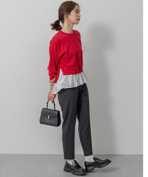 組曲(クミキョク)の「ボリュームスタッズローファー(ドレスシューズ・レディース・ブラック系・SMALL/MEDIUM/LARGE)」の4枚目の写真