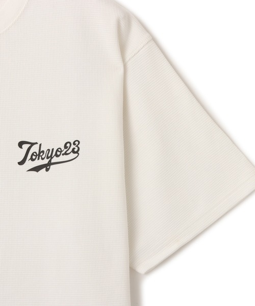 TOKYO 23(トウキョウニジュウサン)の「TOKYO 23 Thermal T-shirt / トウキョウ 23 サーマル Tシャツ(Tシャツ/カットソー・メンズ・ブラック/リアルツリーカモ/ホワイト/デザートカモ・M/L/XL/XXL)」の7枚目の写真