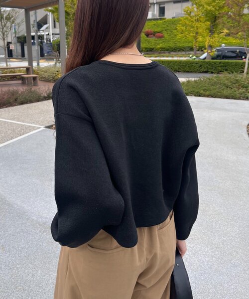 SHENERY（シーナリー）の「ラメニットカーディガン（カーディガン/ボレロ・レディース・ライトグレー/ブラウン/ブラック・FREE）」の18枚目の写真