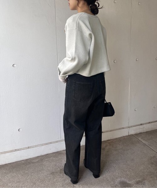 SHENERY（シーナリー）の「ラメニットカーディガン（カーディガン/ボレロ・レディース・ライトグレー/ブラウン/ブラック・FREE）」の8枚目の写真