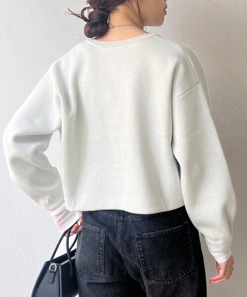 SHENERY（シーナリー）の「ラメニットカーディガン（カーディガン/ボレロ・レディース・ライトグレー/ブラウン/ブラック・FREE）」の11枚目の写真