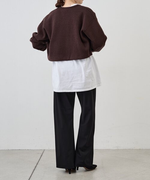 SHENERY（シーナリー）の「ラメニットカーディガン（カーディガン/ボレロ・レディース・ライトグレー/ブラウン/ブラック・FREE）」の15枚目の写真