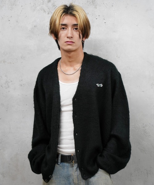 PENNEY'S / ペニーズ THE FOX ONE-POINT SHAGGY CARDIGAN フォックス