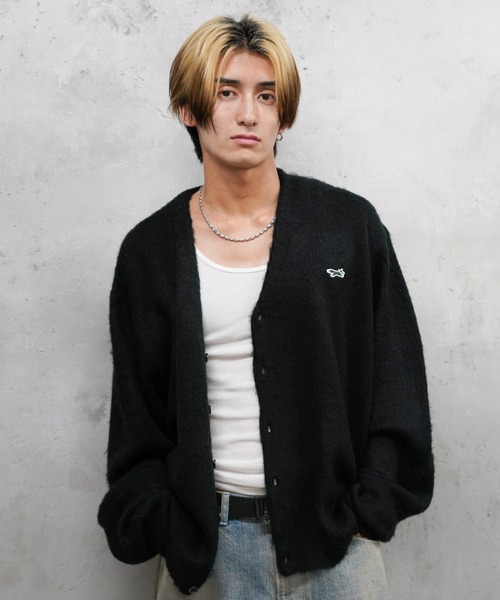 セール】PENNEY'S / ペニーズ THE FOX ONE-POINT SHAGGY CARDIGAN
