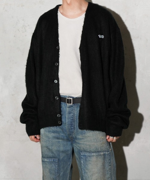 PENNEY'S / ペニーズ THE FOX ONE-POINT SHAGGY CARDIGAN フォックス